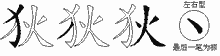 狄五笔拆分图