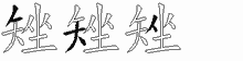 矬五笔拆分图