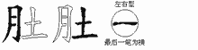 肚五笔拆分图