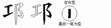 邛五笔拆分图