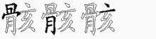 骸五笔拆分图